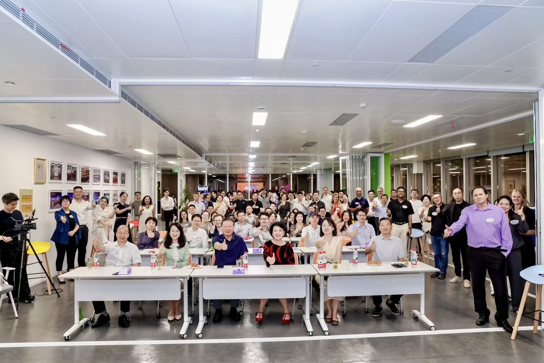 Community evening with around 100 guests